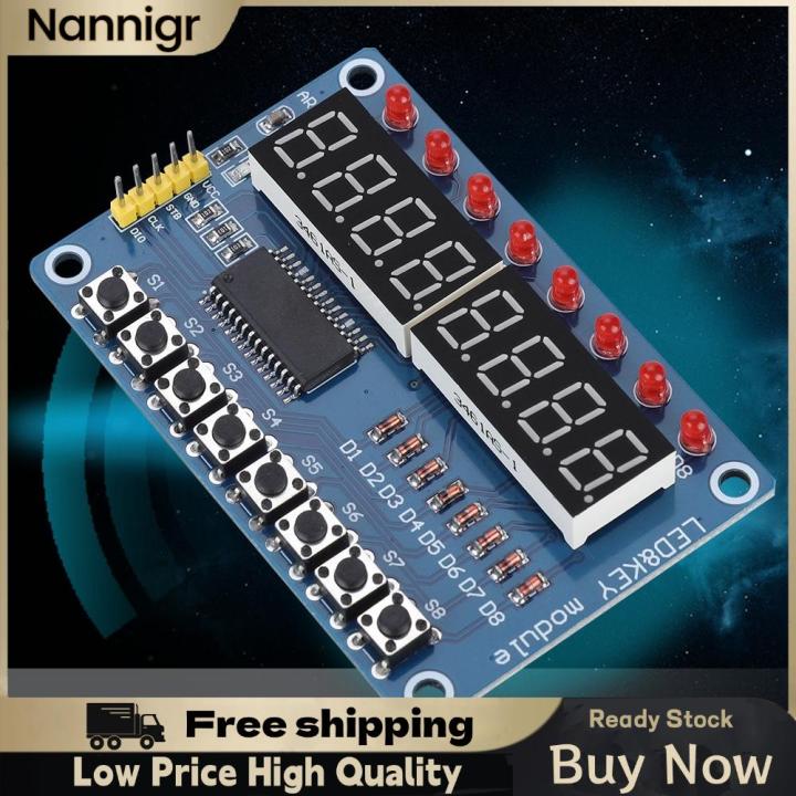 Ncic Display Module Nannigr Display Module 8 Leds Scan Display And Button Scan 8 Bit Led ...