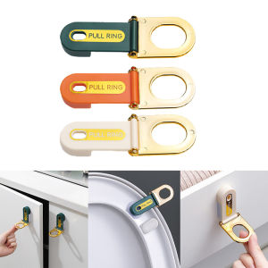Multi-Function Toilet Seat Lifters Toilet Lid Handle Wardrobe Drawer Handle Door Moving Cabinet Handle Bathroom Accessories