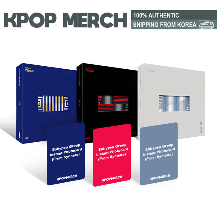 ENHYPEN - 2nd mini album [ BORDER : CARNIVAL ] SET(UP+HYPE+DOWN