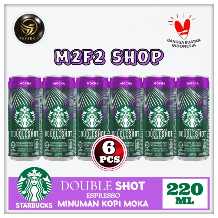 Starbucks Doubleshot Espresso Mocha Coffee Kaleng | Can - 220 ml ...