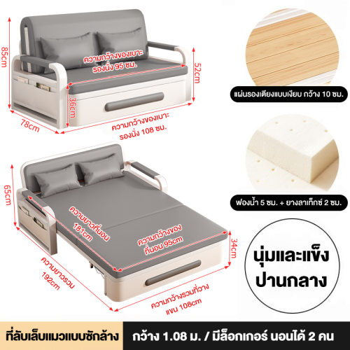 เปรียบเทียบเตียงพับได้ 4 ฟุต: วิธีเลือกแบรนด์และรุ่นที่เหมาะกับคอนโดและพื้นที่จำกัด