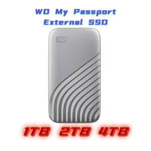WD หนังสือเดินทางของฉันหน่วยความจำภายนอก SSD 1TB 2TB 4TB Gen2 NVMe-Based ประสิทธิภาพสูงเงินฮาร์ดไดร์ฟพกพาสะดวกสำหรับผู้สร้างนักเดินทาง