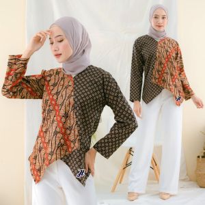 Blus Wanita / Blus Batik Wanita / Blus Batik Wanita Modern / Bolero Batik / Blus Bolero Batik / Blus Batik Terbaru / Blus Batik Murah ATASAN WANITA