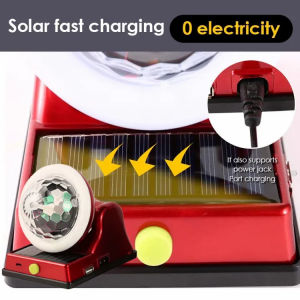 Magic Ball Colorful Ambient Lights Ambient Lights Night Party Solar Usb Charging Colorful