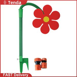 Điên Daisy đầu tưới thảm cỏ Đồ chơi dưới nước 360 độ xoay hướng dương trang trí sân vườn cho sân và chó