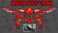 Rusi Gazelle, Rusi SS-v200 full body decals. 