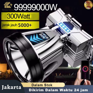 LED Headlamp 500Watt Penerangan terus menerus selama 800 jam senter super terang lampu depan luar yang kuat lampu depan tahan air sensor gerak senter berkemah senter kepala super terang Iradiasi 30000m /Senter Kepala