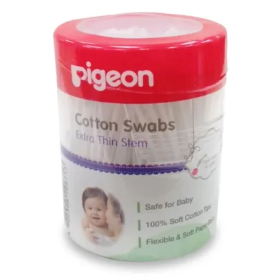 PIGEON Cotton Swabs Thin Stem 200S