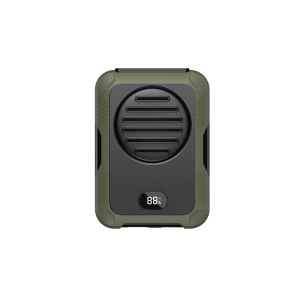 Sunrichh Portable Hanging Waist Fan with Quick Charge and Charging Loop