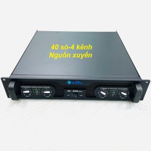 Cục đẩy-Main chính hãng AZPRO 40 Sò 4 kênh nguồn xuyến lõi đồng công suất cao dùng cho sự kiện và dàn Karaoke gia đình