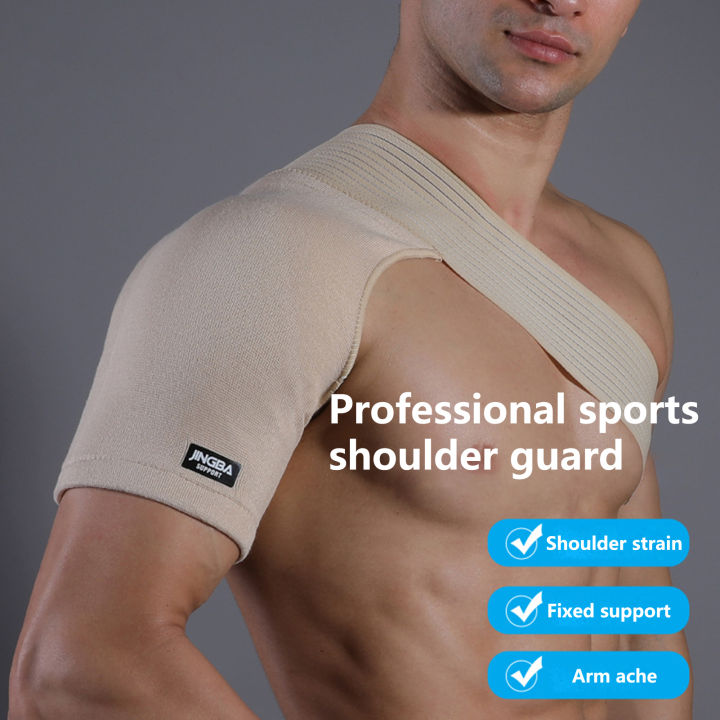 Shoulder Brace Belt High Elastic Sweat-absorbing Breathable Ultra-Thick Wide Application Shoulder Protection Neoprene Single Shoulder Support Belt Sports Protective Gear for Running