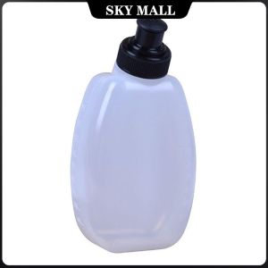 280ml Outdoor Running Water Bottle Plastic Sport Water Bottle Leak-Proof Drinking Bottle in Waist Belt Bag