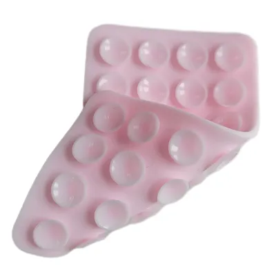 [Slowball] Flash Sale 1PC Backed Adhesive Sucker Pad For Fixed Pad Double Side Silicone Suction Pad For Mobile Phone Fixture Suction Cup