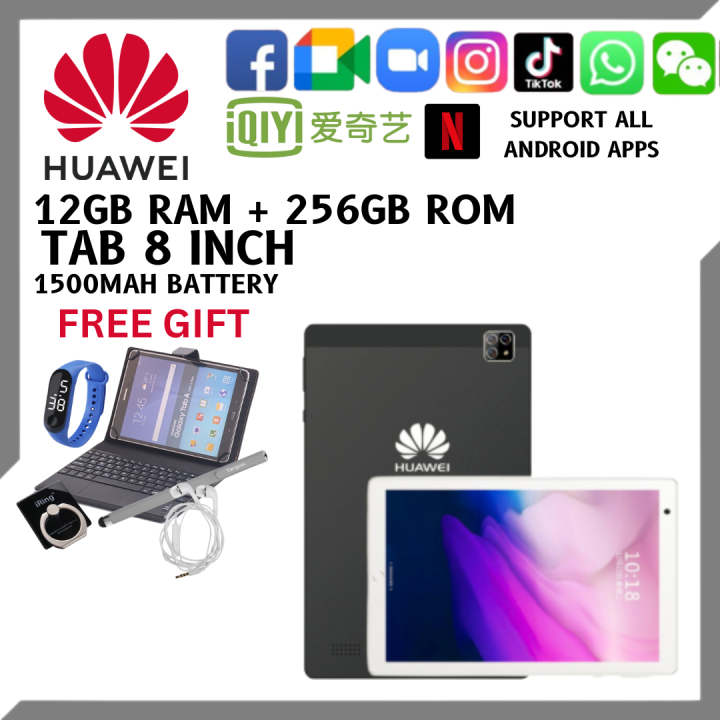 [READY STOCK] 8 INCH/ 10 INCH Tablet 10Android Tablet Smart Tab 256GB ...