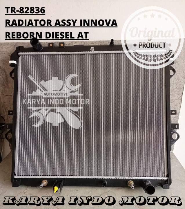 RADIATOR ASSY TOYOTA INNOVA REBORN DIESEL 2GD F-TV AT/AUTO MATIC/MATIC ...
