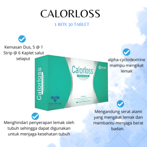 Calorloss Box Isi 30 - Membantu Mengurangi berat Badan Paling Ekonomis Dan Aman