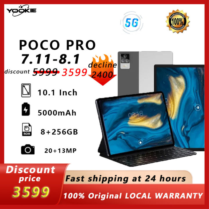 POCO tablet 8GB+256GB 5G Business tablet 5000mAh 10-inch Dual Camera ...
