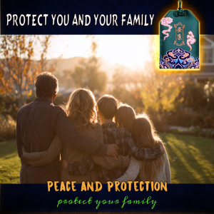 Amulet pouch to protect you and your family.