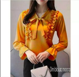 atasan Dini/blus atasan wanita terbaru leher tali/fashion wanita model terbaru 2026/cod