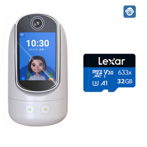 Smart CCTV Camera Two-Way Video Call 10MP 2.8 Inch Screen Night Vision Motion Detection Mobile Track