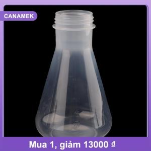【CANAMEK】 50ml đến 1000ml phòng thí nghiệm nhựa erlenmeyer Flask hình nón container chai với nắp vặn cho phòng thí nghiệm thí nghiệm