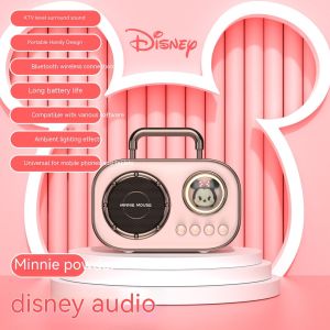 Loa bluetooth mini karaoke loa mini có mic tiện lợi loa kèm mic Disney DZ-013 âm thanh sống động - Life Style 4U