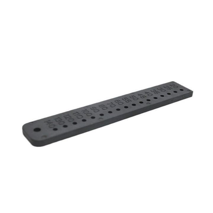 SYRUPSHADDOCKING Portable Dental Endo Rulers Plastic Point Gauge ...