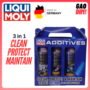 Liqui Moly 3-in-1 Petrol Engine Additive + Cleaners - LM1001