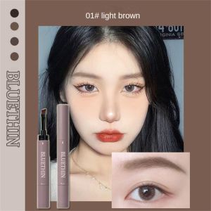[Ready Stock+COD]  Double Head Portable Eyebrow Cream Comes With Eyebrow Brush Waterproof Sweat-proof Not Easy To Fade Thrush Artifact Eyebrow Pencil Eyebrow Powder