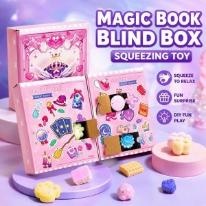 Baby‘s Mommy Book Blind Box Squeezing Toy 24 Soft Squishy Stress Relief Toys For Kids Adults Decor Gifts