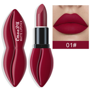 IVY Original Lip Shape Design Lipstick Smooth Texture Lasting Effect Matte Lipstick Waterproof Long-lasting Moisturizing Lip Gloss Make Up