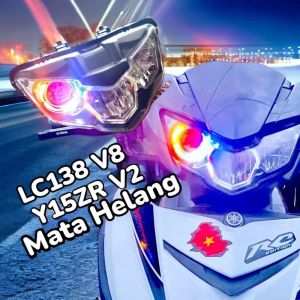 Y15ZR V2 135LC V8 EAGLE EYE LED HEAD LAMP MATA HELANG LUMPU DEPAN CUSTOM PNP
