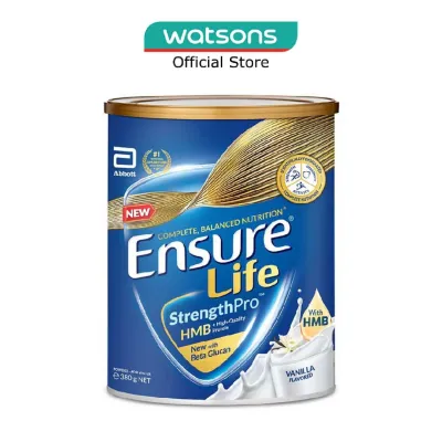 ENSURE Life Hmb Strength Pro Vanilla (Supports Muscle Tissue And Growth) 380g