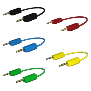 Lớp 2mm giắc cắm bắp chuối dây dẫn kiểm tra 10Amp 600V tỷ lệ đĩa Vàng Bộ kết nối bằng đồng cách nhiệt mạnh mẽ cho phòng thí nghiệm