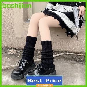 bashijian Lolita Leg Warmers Women Long Socks Wool Knitted Foot Cover Arm Warmer Autumn Winter Crochet Heap Socks Boot Cuffs Stockings