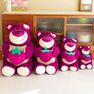 Gấu Bông Gấu Dâu Lotso  Ôm Trái Dâu Cực Xinh - Thú nhồi bông yolo cao cấp hàng quảng châu cao cấp