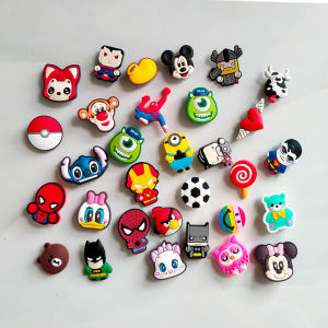 Nút Gắn Sticker Cho Dép Crocs Jibbitz Trang Trí DIY Hình Mặt Trời Dễ Thương ST05