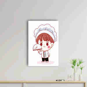HIASAN DINDING DAPUR KITCHEN LUCU (20X30CM) WALL DECOR PAJANGAN DINDING POSTER KAYU DAPUR KITCHEN