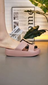 Easyfit Womens Slippers Cloud Comfort Slides -4.5cm Flat Heel EVA Sandals for Daily Walking (36-40)