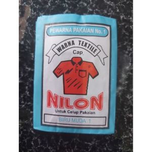 Wantex Nylon Pewarna Pakaian Wantek Textile Bahan Pakaian Pewarna Kain Permanen Jeans Silk Tie Dye Prakarya Art Seni Wantex Cap Nilon Berbagai Warna Pewarna Celana Premium Murah Perpcs