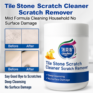 Strong Kitchen Countertop Stain Remover Marble Quartz Tile Polishing Cleaner Neutral PH Stone Cleaning Powder