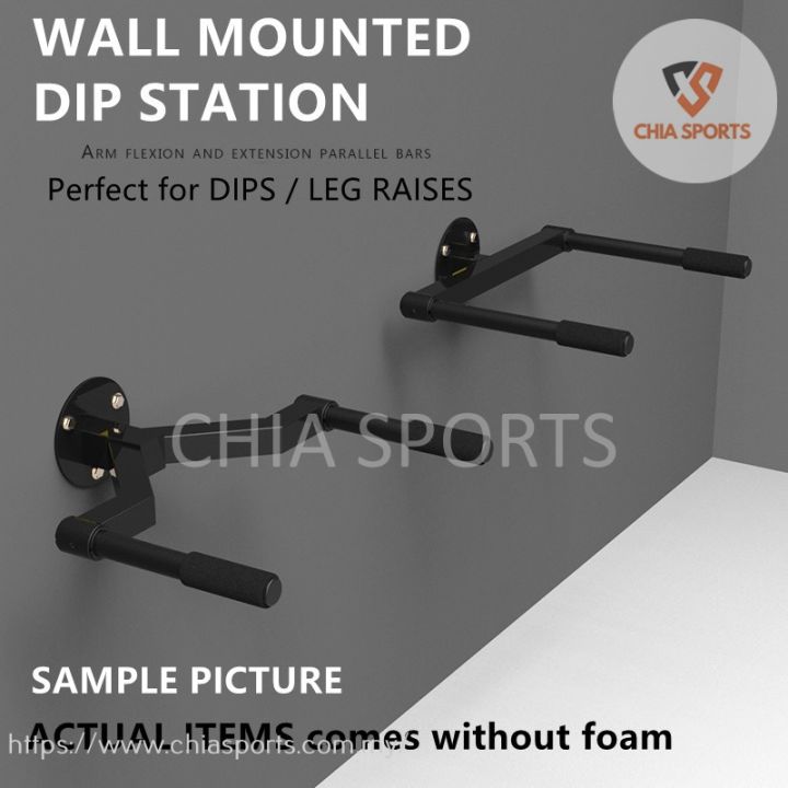 Wall Mounted Dip Bar Parallel Bars Wall Mount Dip Station Dipping Leg