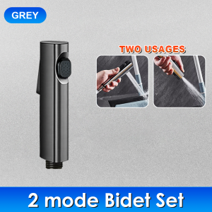 High Pressure Toilet Spray Gun Kit - Adjustable Bidet Cleaner & Flusher with Stainless Steel Nozzle