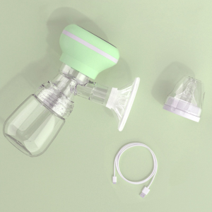 Portable 9 Levels All In One Breast Pump Boob Single Touch Electric Breast Pump With Low Noise
