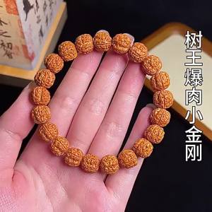 Shuwang Explosive Meat 108 Small Vajra Bodhi Bead Bracelet for Men Buddhist Prayer Beads Cultural Play Bodhi Bracelet
