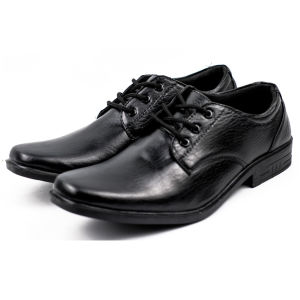 Onarstreet - Sepatu Pantofel Pria Sepatu Kulit Sintetis Fantofel Pria Tali Sepatu Formal Kode R-09