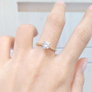 Cincin Wanita Solitaire List CCR-188 VR
