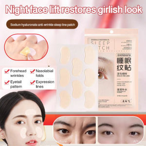 ✨Reduce Wrinkles✨ Eye Mask Emergency Face Mask Hydrating Sleep Patch For Wrinkles Reduces Fine Lines Eye Bags Wrinkles For Firmer Youthful Skin During Sleep Hyaluronic Acid Anti-Wrinkle Sleep Patches Remove Wrinkle Reduce Lines