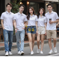 Áo thun polo cá sấu trắng sọc cao cấp cổ trụ bẻ unisex nam nữ cặp đôi đồng phục nhóm công sở. 