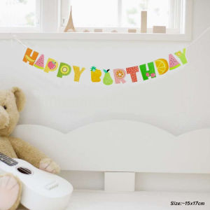 Birthday Banner Set *Free Glue Dots* Happy Birthday Banner For Kids [SG Ready Stock]